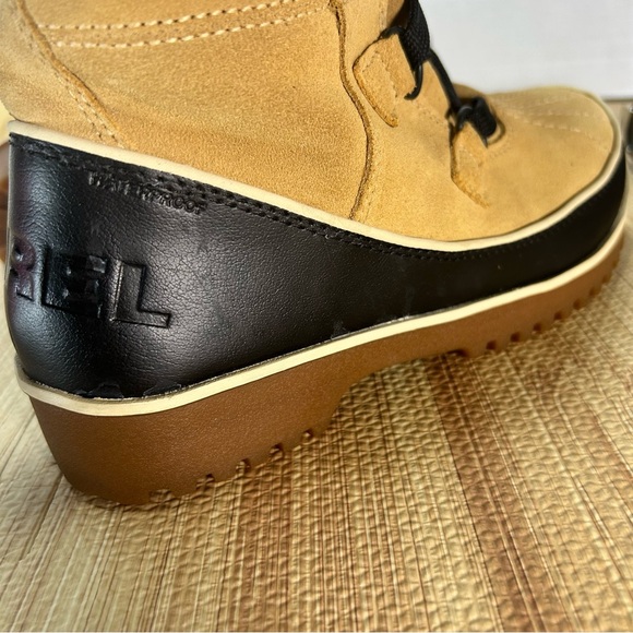 Sorel Tivoli High II Boots Waterproof Lined Mid-Calf Winter Curry Tan Size 6.5 - Picture 10 of 11